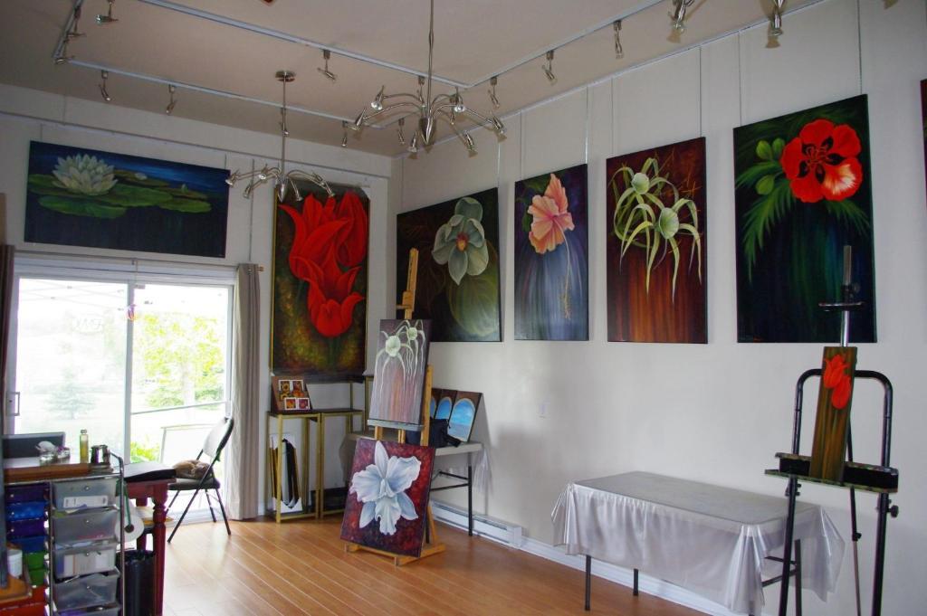 Atelier Galerie Anne Drouin Peinture & Pension Sainte-Julie Ngoại thất bức ảnh