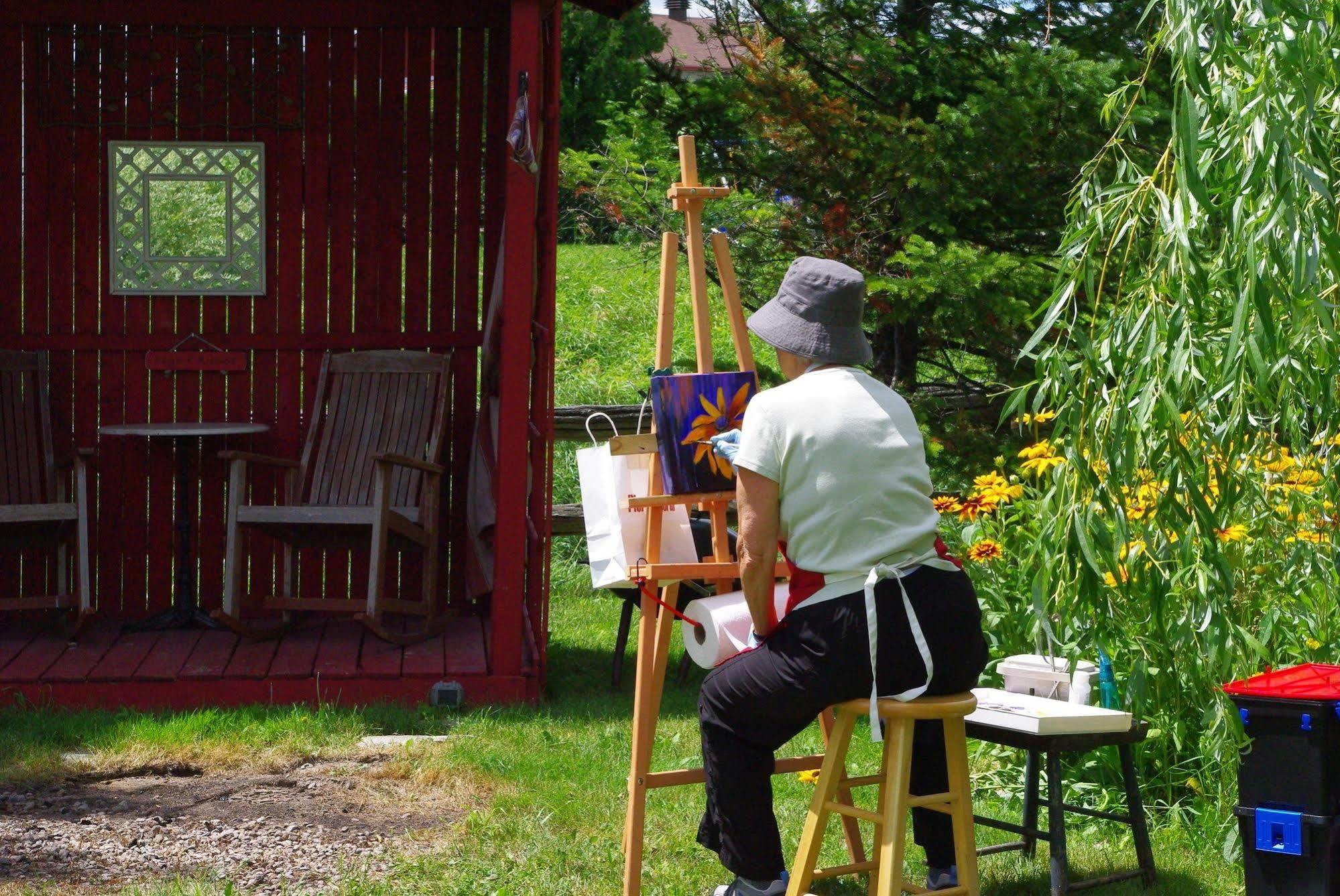 Atelier Galerie Anne Drouin Peinture & Pension Sainte-Julie Ngoại thất bức ảnh